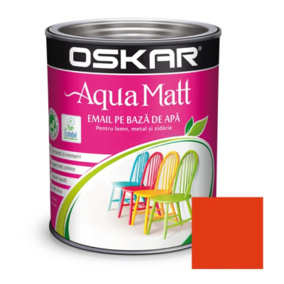Oskar aqua matt orange glamour 0.6l