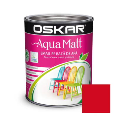 Oskar aqua matt rosu pasional 0.6l