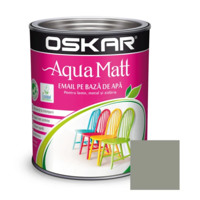 Oskar aqua matt gri scandinav 0.6l