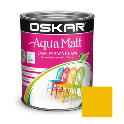 Oskar aqua matt galben pret a porter 0.6l