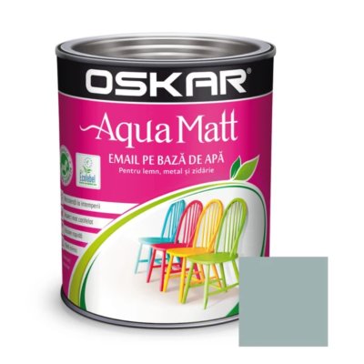Oskar aqua matt gri creativ 0.6l