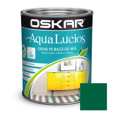 Oskar aqua lucios email verde 0.6l