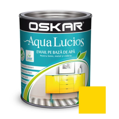 Oskar aqua lucios email galben impuls 2.5L