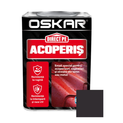 Oskar acoperis maro 8019 0.75 l