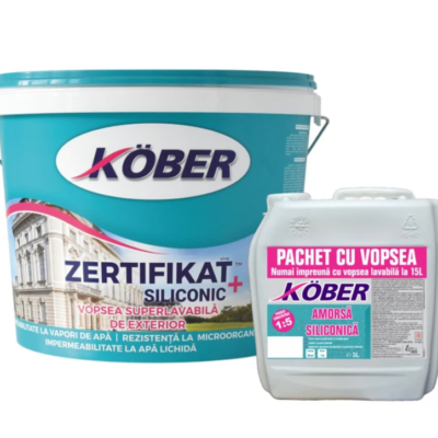Zertificat exterior Siliconic 15L+Amorsa 3L
